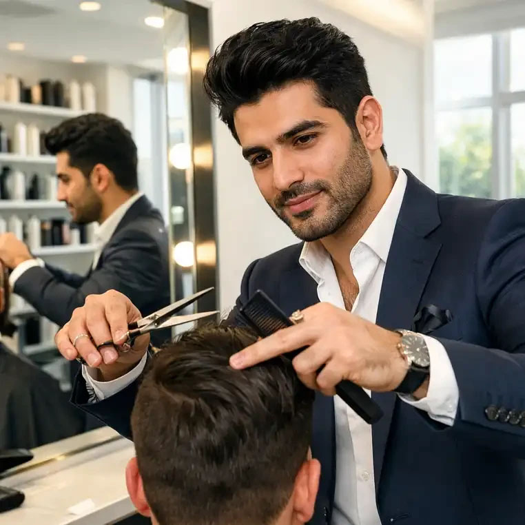 آرایشگر کیوان صادقی